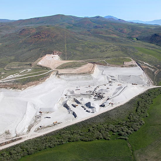 the hess pumice mine in southeast idaho usa